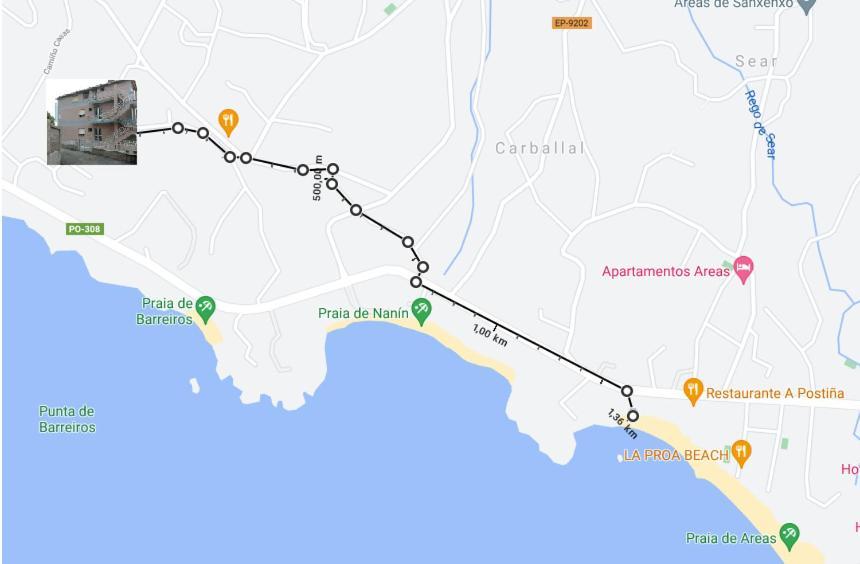 Piso Silgar 10 Pax Apartment Sanxenxo Ngoại thất bức ảnh