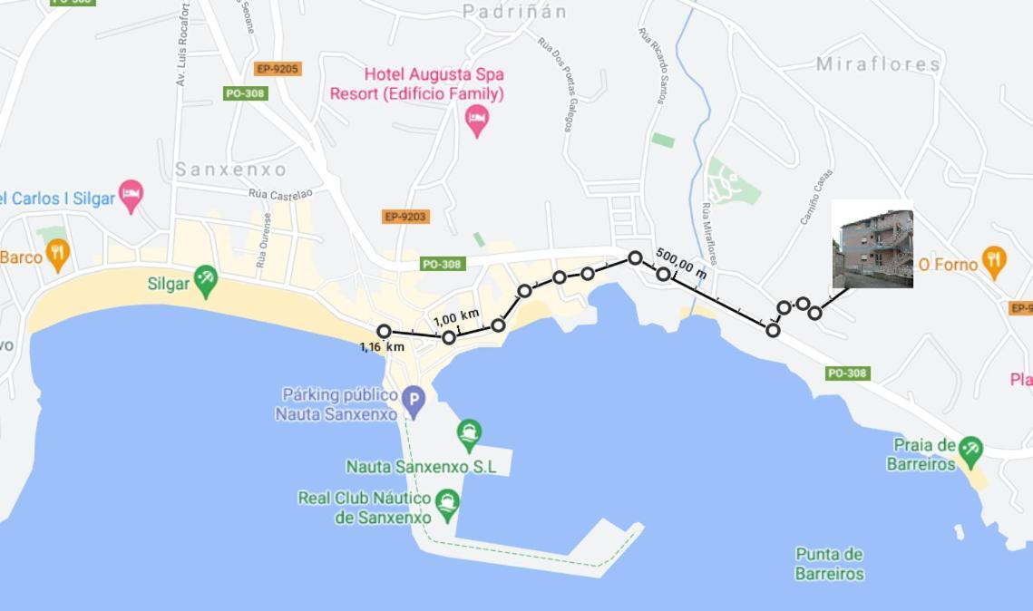 Piso Silgar 10 Pax Apartment Sanxenxo Ngoại thất bức ảnh